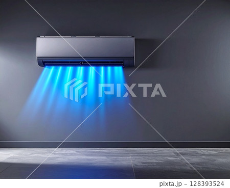 エアコン　黒 128393524