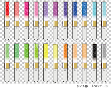 22 glow sticks seen from the front (gold) 22 glow sticks seen from the front (gold) 128393980