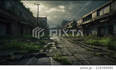 100年後の朽ちた地球に佇む謎の異形生命体の記録 128394080