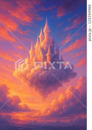 神秘的な空 神秘的な空 128394966