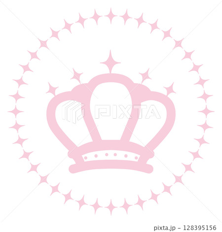 薄いピンクの王冠のシンプルなランキングアイコン 薄いピンクの王冠のシンプルなランキングアイコン 128395156