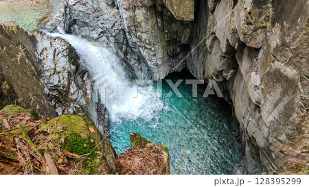 付知峡(秋):不動滝 付知峡(秋):不動滝 128395299
