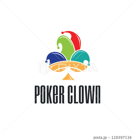 poker logo design a simple minimalist card game gambler game with card symbols as the design illustration template symbol poker logo design a simple minimalist card game gambler game with card symbols as the design illustration template symbol 128397116