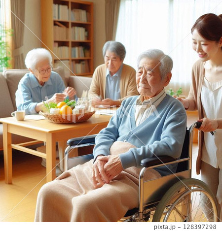高齢者 高齢者 128397298