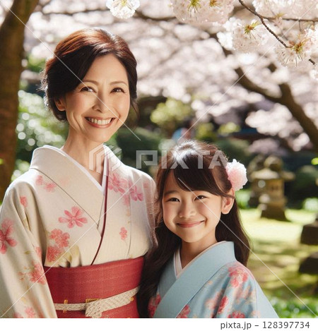 若い母親 128397734