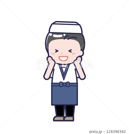 寿司職人／ななめ／男性 21 128398382