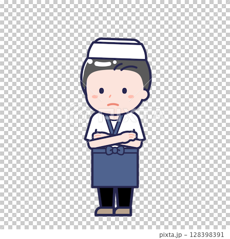寿司職人/ななめ/男性 30 寿司職人/ななめ/男性 30 128398391