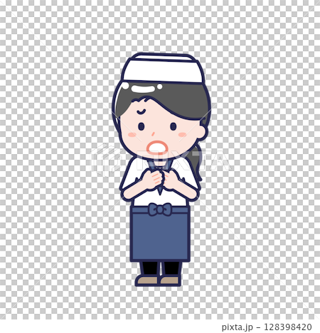 寿司職人/ななめ/女性 29 寿司職人/ななめ/女性 29 128398420