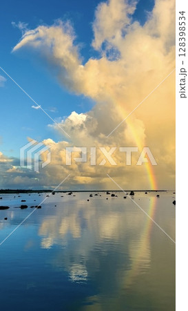 鳳凰雲と虹 鳳凰雲と虹 128398534