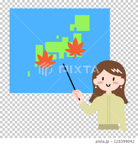 傳達賞楓最佳時節訊息的插圖 傳達賞楓最佳時節訊息的插圖 128399042