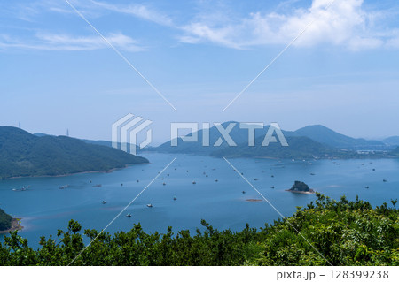 【鳴門市】四方見展望台からの眺望 128399238