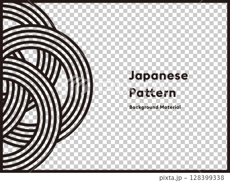 日式幾何線條背景素材 128399338