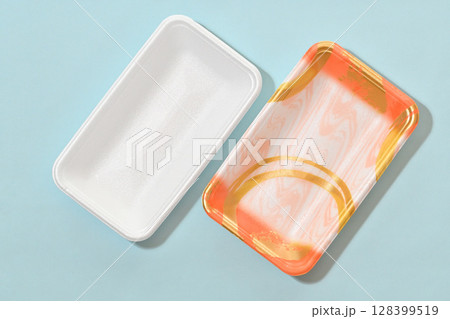 資源ごみ リサイクル 食品トレー 128399519