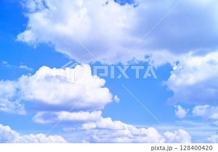 青空と雲イメージ 128400420
