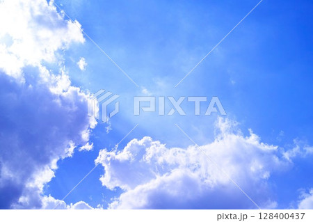 青空と雲イメージ 128400437