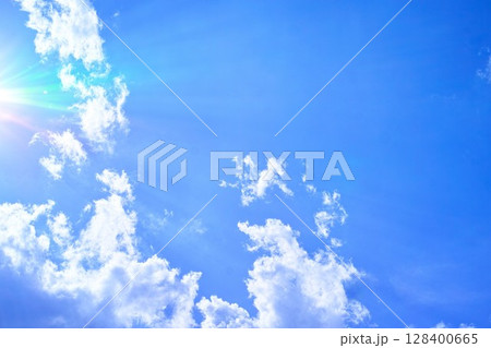 青空と雲イメージ 128400665