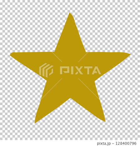 abstract gold star element design 128400796