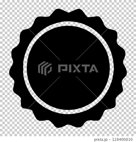 Simple circle stamp design element	 Simple circle stamp design element	 128400810