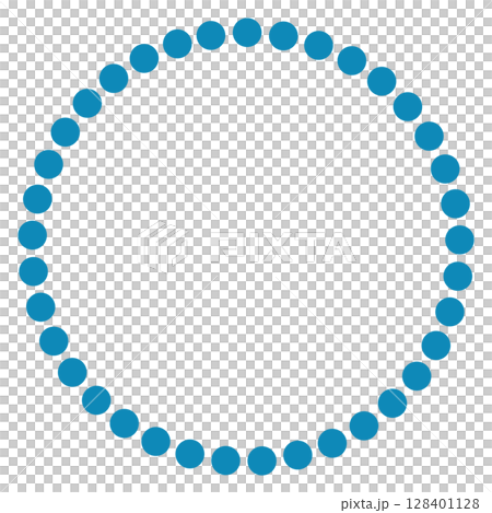 水色のシンプルな丸アイコン 水色のシンプルな丸アイコン 128401128
