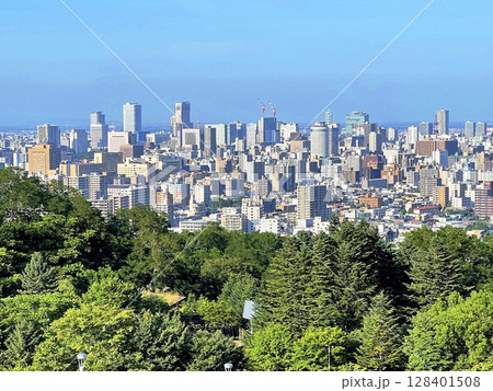 札幌　旭山記念公園からの眺め 128401508