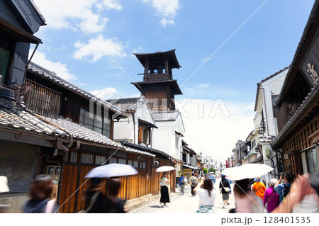 小江戸 川越・時の鐘 128401535