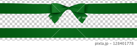 3D material_ribbon_green 128401778