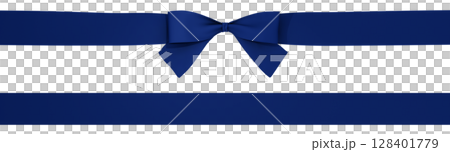 3D材質_絲帶_藍色 128401779