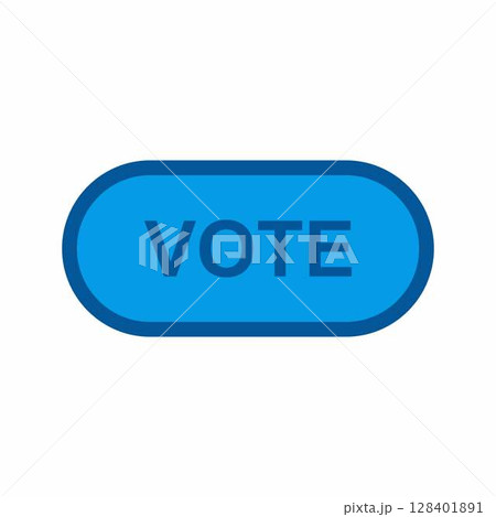 Vote Link icon vector image. Suitable for mobile apps, web apps and print media. 128401891