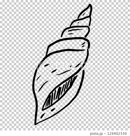 Sea Shells Hand drawn line art sketch doodle fisherman aesthetic coastal nautical illustration Sea Shells Hand drawn line art sketch doodle fisherman aesthetic coastal nautical illustration 128402330