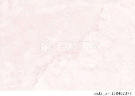 Pink marble texture background with high resolution for interior decoration. Tile stone floor in natural pattern. 128402377