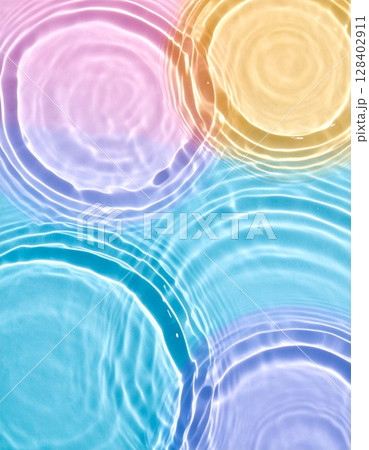 波紋の水面 128402911
