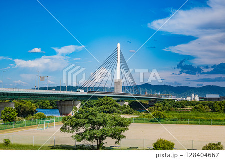 鳥飼仁和寺大橋　摂津市 128404667