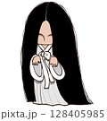 韓国女のお化け 128405985