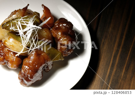 黒酢酢豚 黒酢酢豚 128406853