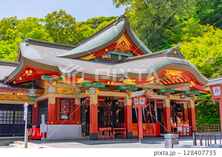 (佐賀県)祐徳稲荷神社 御神楽殿(おかぐらでん) (佐賀県)祐徳稲荷神社 御神楽殿(おかぐらでん) 128407735