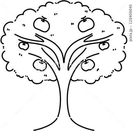 apple tree 128409840