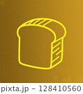 食パンのイラスト 128410560