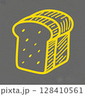 食パン一斤のイラスト 128410561
