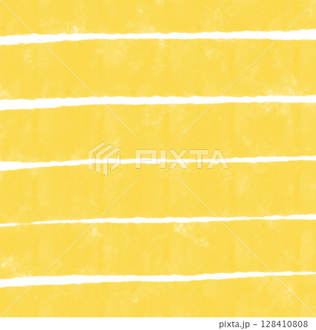 手描きのイエローボーダーペイント 128410808
