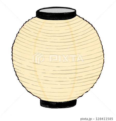 提灯・白・無地 提灯・白・無地 128411585