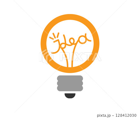 Creative lightbulb illustration symbolizing innovation and inspiration. The bright design conveys a sense of discovery, suitable for business, education, and marketing. Creative lightbulb illustration symbolizing innovation and inspiration. The bright design conveys a sense of discovery, suitable for business, education, and marketing. 128412030