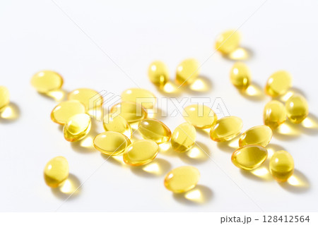 サプリメントイメージ（ビタミンD3) 128412564