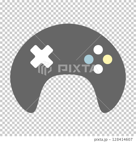 Simple game controller illustration 128414607
