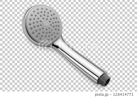 Modern Chrome Shower Head Designed for a Stylish Bathroom Upgrade and Enhanced Water Flow Features 128414771
