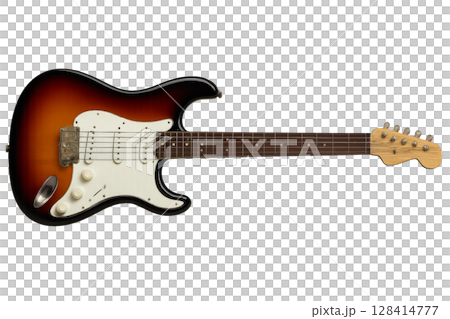 Classic Electric Guitar in Stunning Sunburst Finish With Elegant Design and Quality Craftsmanship 128414777