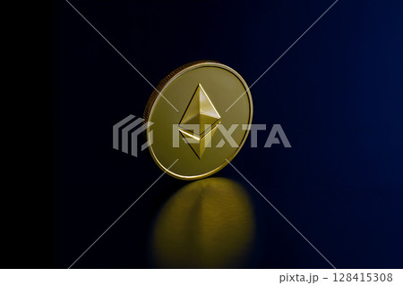 暗号資産／イーサリアムのイメージ 128415308