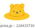 くまの帽子のイラスト（赤ちゃん用ファッションアイテム） 128415730