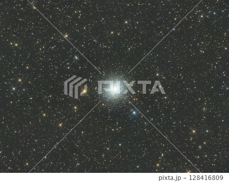 ヘラクレス座 M13球状星団 ヘラクレス座 M13球状星団 128416809