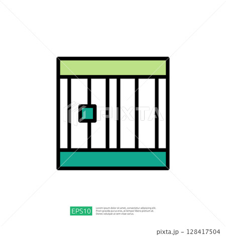 Icon of a Geometric Courtroom Gavel Symbolizing Law and Judgment in a Minimalist Design Icon of a Geometric Courtroom Gavel Symbolizing Law and Judgment in a Minimalist Design 128417504