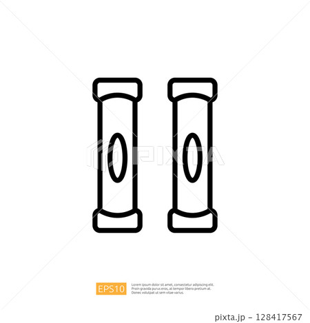 Law And Judgment Icon Representing Justice Through Court Process With Two Pillars Symbolizing Legal Framework Law And Judgment Icon Representing Justice Through Court Process With Two Pillars Symbolizing Legal Framework 128417567